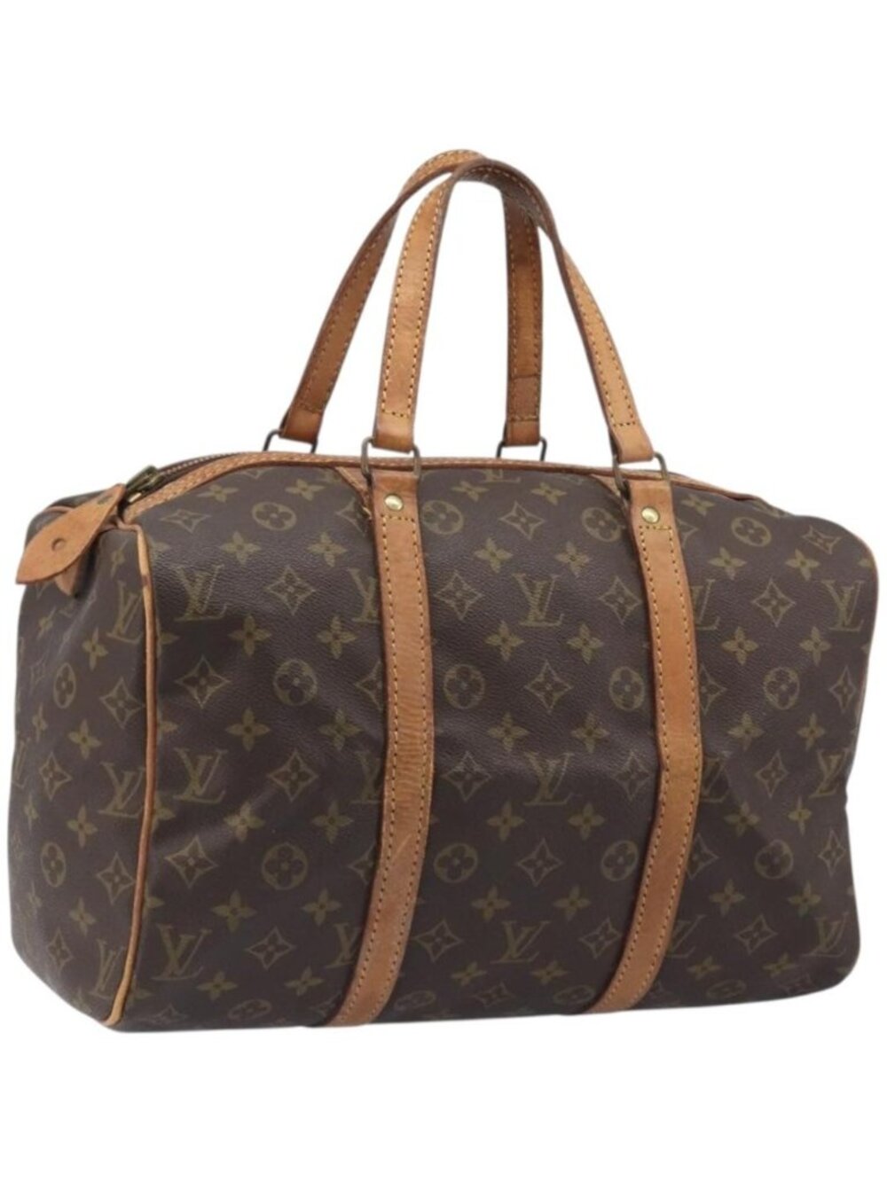 LOUIS VUITTON Monogram Sac Souple 35 Boston Bag M41626